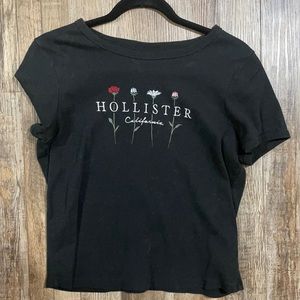 Hollister Flower Tshirt Size Large